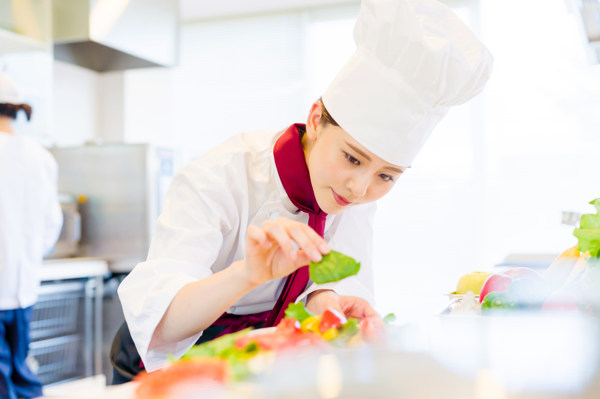 女性調理師